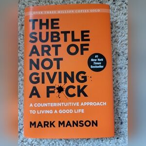 The Subtle Art of Not Giving a F*ck Book - Mark Manson - Hardcover